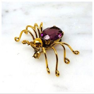 Vintage Spider Brooch (circa 1930) NWOT